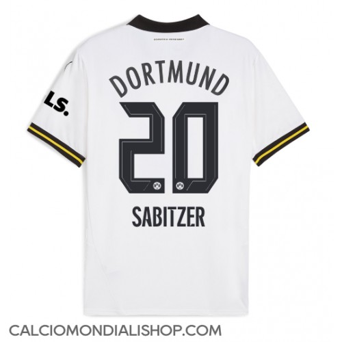 Maglie da calcio Borussia Dortmund Marcel Sabitzer #20 Terza Maglia 2024-25 Manica Corta